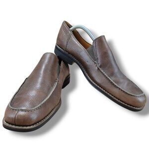 Clarks Shoes Size 12 US Men's Clarks Loafer Shoes Leather Loafers Slip On Shoes